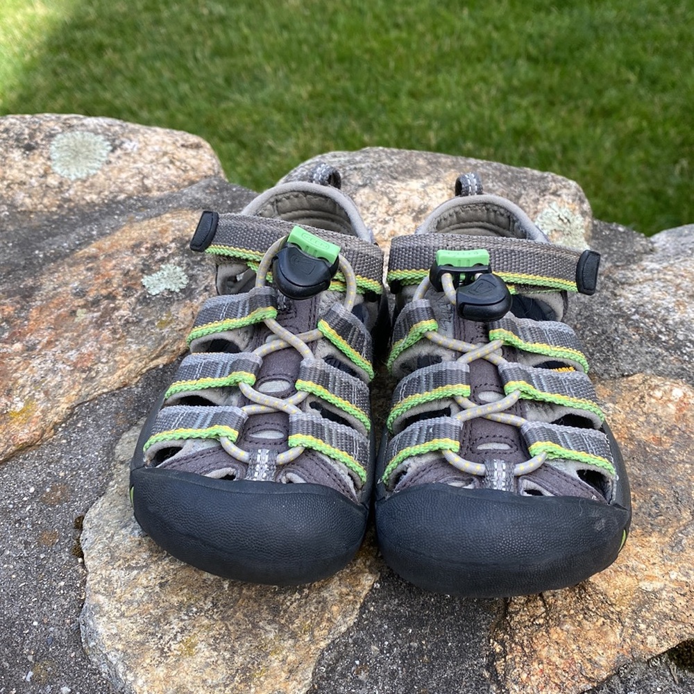Keen Kids Sandals - Gray and Green